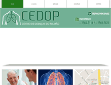 Tablet Screenshot of cedop.com.br